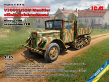 Німецька вантажівка ICM часів Другої світової війни V3000S/SSM Multier зі стандартною кабіною (ICM35410)