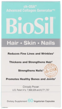 BioSil by Natural Factors ch-OSA Advanced Collagen Generator 60 Capsules (NFS-39183)