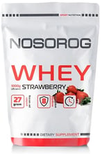 Nosorog Nutrition Whey 1000 g /25 servings/ Strawberry
