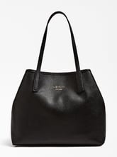 Женская сумка шоппер Guess Vikky Tote черная (HWVG6995230-BLA)