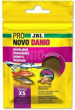 Корм JBL Pronovo Danio Grano XS для мелких барбусов и данио гранулированый 20мл/16г 3115000 (167,302)