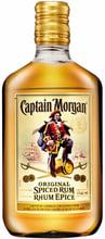 Алкогольний напій на основі Карибського рому Captain Morgan «Spiced Gold» 0.2 л (BDA1RM-RCM020-002)