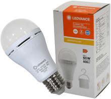 Лампа светодиодная LEDVANCE аккумуляторная A60 8W 806Lm 6500К E27