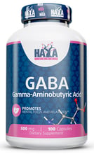 Haya Labs Gaba 500 мг Гамма-аміномасляна кислота 100 капсул