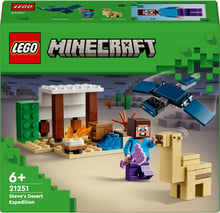 Конструктор LEGO Minecraft Steve's Desert Expedition Экспедиция Стива в пустыню (21251)
