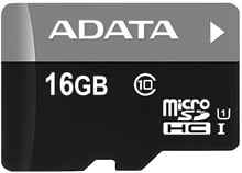 ADATA 16GB microSDHC Class 10 UHS-I U1 + adapter (AUSDH16GUICL10-RA1)