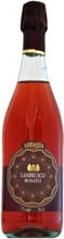 Вино игристое Abbazia Lambrusco Rosato, розовое полусухое, 0.75л 8% (PRV8001592005390)