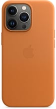 Apple Leather Case with MagSafe Golden Brown (MM193) for iPhone 13 Pro UA