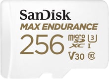SanDisk 256GB microSD Сlass 10 UHS-I U3 V30 High Endurance + adapter (SDSQQVR-256G-GN6IA)