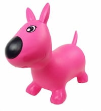 Прыгун-собачка METR+ MS1592 надувная (Розовая)