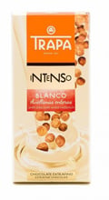 Шоколад Trapa INTENSO белый с фундуком, 175г