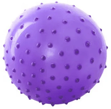Мяч массажный Metr+ 3 дюйма фиолетовый (MS 0021)