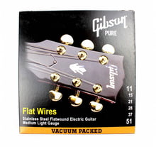 Cтруны для электрогитары Gibson SEG-1040ML Flatwires Stainless Steel Flatwound