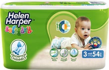 Helen Harper подгузники детские Soft&Dry 3 (4-9кг) 54 шт Midi