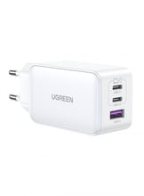 Ugreen Wall Charger 2xUSB-C+USB CD244 65W White (15334)