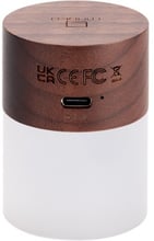 Портативный светильник на аккумуляторе Lemelia Gingko дерево орех (G026WT)