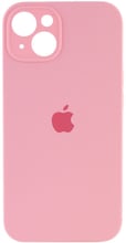 Mobile Case Silicone Case Full Camera Protective Light Pink for iPhone 15