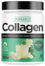 Pure Gold Collagen 300 g / 25 servings / Eldelflower