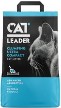 Наповнювач туалетів для кішок Cat Leader Clumping Ultra Compact ультракомкующійся 5 кг (5 л) (5200357801380)