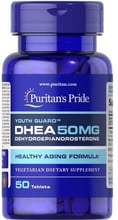 Puritan's Pride DHEA 50 mg ДГЭА-Дегидроэпиандростерон 50 таблеток