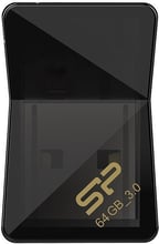 Silicon Power 64GB Jewel J08 USB 3.0 Black (SP064GBUF3J08V1K)