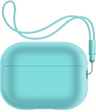 Чехол ArmorStandart Silicone Case with straps Mint (ARM68615) for Apple Airpods Pro 2