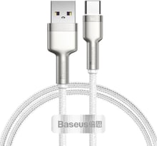 Baseus USB Cable to USB-C Cafule Metal Data 66W 1m White (CAKF000102)