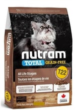 Сухий корм для котів Nutram Total GF з куркою та індичкою 20 кг (T22_(20kg)) (Корм для котів)(79006403) Stylus approved