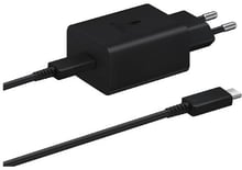 Samsung USB-C Wall Charger with Cable USB-C 45W Black (EP-T4510XBEGRU)
