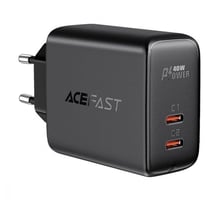 Acefast Wall Charger 2xUSB-C A9 PD 40W Black