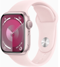 Apple Watch Series 9 41mm GPS Pink Aluminum Case with Pink Sport Band - S/M (MR933)Approved Вітринний зразок