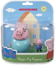Набор фигурок Peppa Pig - Семья Пеппы (Джордж и Папа) (20837-2)