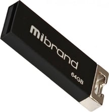 Mibrand 64GB Сhameleon Black USB 2.0 (MI2.0/CH64U6B)