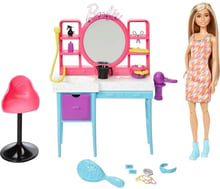 Игровой набор Barbie Totally Hair Парикмахерский салон (HKV00)