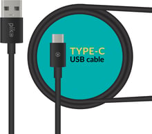 Piko USB Cable USB-C 2m Black (CB-UT12)