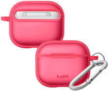 Чехол для наушников LAUT Huex with Belt Bubble Gum (L_AP4_HX_P) for Apple AirPods 3