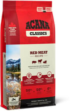 Сухий корм ACANA Red Meat Recipe для собак зі смаком ягняти, яловичини, свинини 17 кг (a56117)
