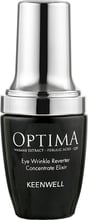 Keenwell Optima Eye Wrinkle Reverter Concentrate Elixir Концентрированная омолаживающая сыворотка-эликсир от морщин для кожи вокруг глаз 20 ml