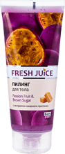 Fresh Juice Passion Fruit & Brown Sugar Пилинг для тела маракуйя и коричневый сахар 200 ml