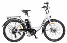 Электровелосипед городской Myatu C0126 (250 Вт, 10 А/ч, 36 В), колеса 26", белый