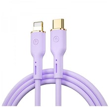 WIWU Cable USB-C to Lightning YQ01 Vigor Series 1.2m Purple