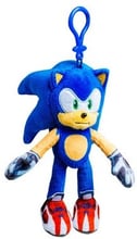 Мягкая игрушка на клипсе Sonic prime Соник-спортсмен 15 cм (SON7004B)
