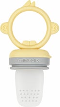 Ниблер MinikOiOi Pulps силиконовый Mellow Yellow/Powder Grey (101130003)