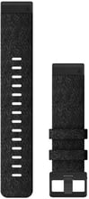 Garmin fenix 6 22mm QuickFit Heathered Black Nylon (010-12863-07)