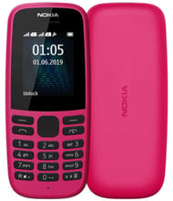 Nokia 105 Single Sim 2019 Pink (UA UCRF)
