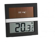 Термометр кімнатний цифровий TFA "ECO Solar" 90х90х20 мм (301037)