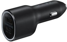 Samsung Car Charger USB+USB-C Super Fast 25W+15W Black (EP-L4020NBEGRU)