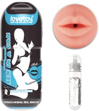 Мастурбатор LoveToy Sex In A Can Mouth Stamina Tunnel Vibrating