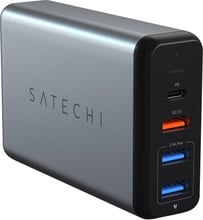 Satechi Wall Charger Travel USB-C+3xUSB 75W Space Grey (ST-MCTCAM)