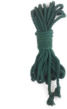 Бавовняна мотузка BDSM 8 метрів (зелений)